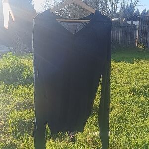 Pendleton Black V-Neck Sweater